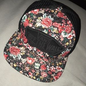 Vans floral hat